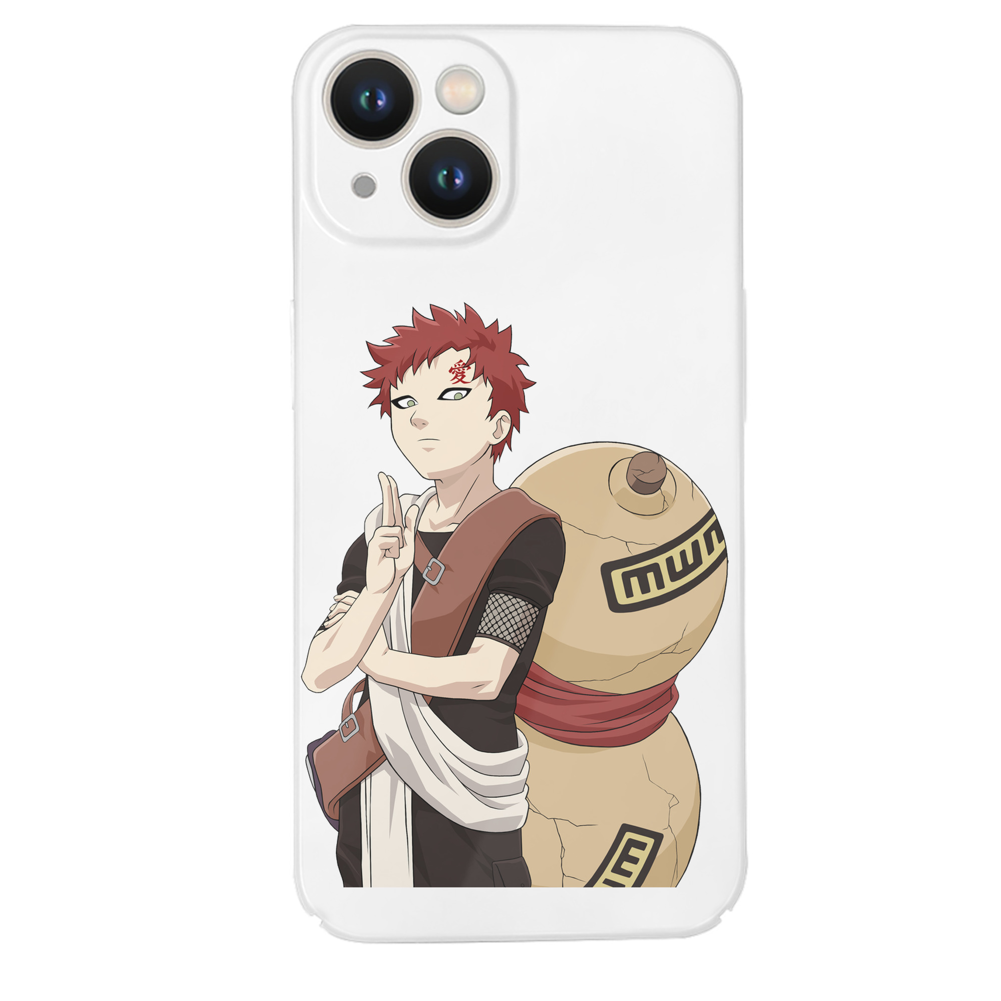 （画像用） NARUTO -ナルト- ガアラ Gaara 【iPhone 14シリーズ対応】ハードケース